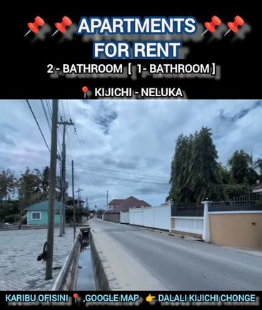 2 Bedrooms House for Rent in Mtoni Kijichi, Dar Es Salaam