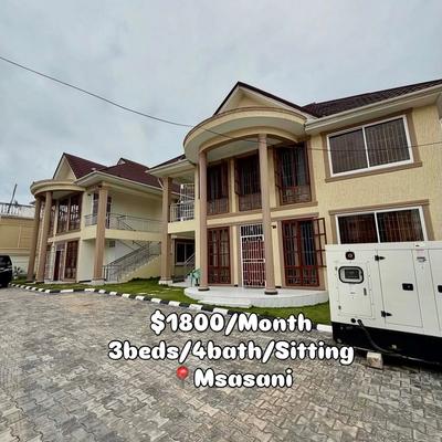 Apartment ya vyumba vitatu inapangishwa Msasani, Dar Es Salaam Apartment ya vyumba vitatu inapangishwa Msasani, Dar Es Salaam