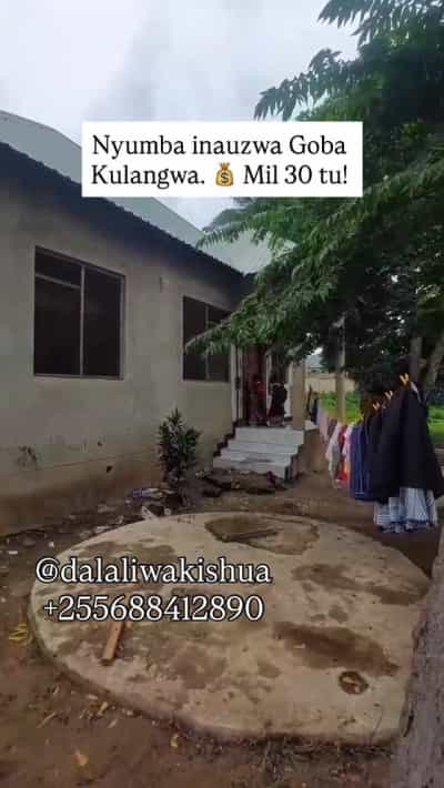 Nyumba ya vyumba vitatu inauzwa Goba, Dar Es Salaam