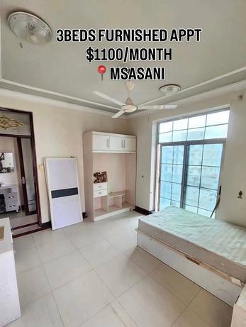 Nyumba ya vyumba vitatu inapangishwa Msasani, Dar Es Salaam Nyumba ya vyumba vitatu inapangishwa Msasani, Dar Es Salaam