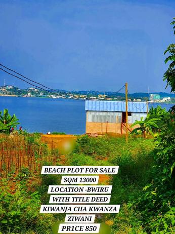 Beach Plot kinauzwa Bwiru, Mwanza (13000 sqm) Beach Plot kinauzwa Bwiru, Mwanza (13000 sqm)