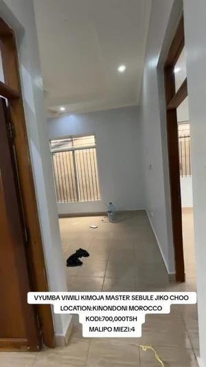 Nyumba ya vyumba viwili inapangishwa Kinondoni Morocco, Dar Es Salaam