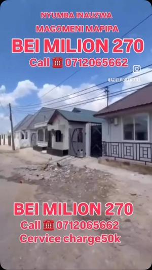Nyumba inauzwa Magomeni Mapipa, Dar Es Salaam (400 sqm) Nyumba inauzwa Magomeni Mapipa, Dar Es Salaam (400 sqm)
