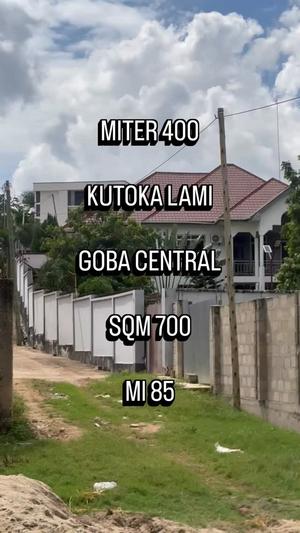 Residential/Commercial Plot for Sale in Goba Centar, Dar Es Salaam (700 sqm)