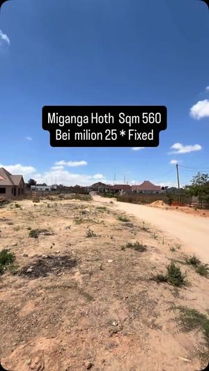 Residential Plot for Sale in Miganga, Dodoma (560 sqm)