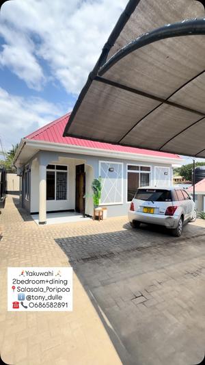 Nyumba ya vyumba viwili inapangishwa Salasala, Dar Es Salaam