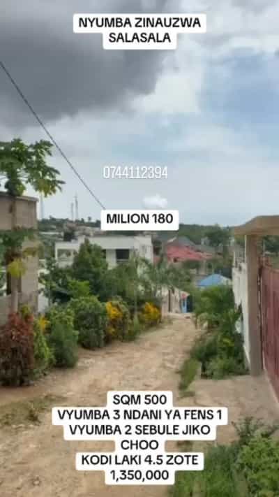 Nyumba inauzwa Salasala, Dar Es Salaam