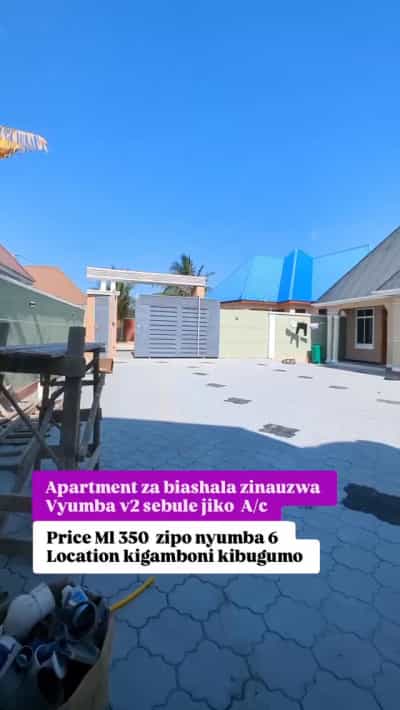 Nyumba ya vyumba viwili inauzwa Kigamboni Kibugumo, Dar Es Salaam (890 sqm)