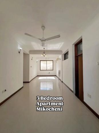 Apartment ya vyumba vitatu inapangishwa Mikocheni, Dar Es Salaam