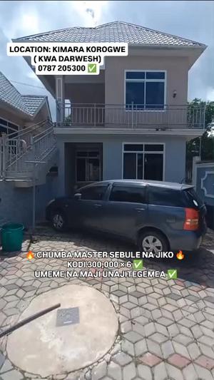 Apartment ya chumba kimoja inapangishwa Kimara Korogwe, Dar Es Salaam