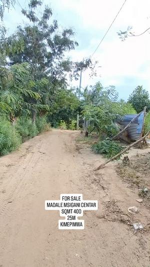 Plot for sale in Madale Msigani, Dar Es Salaam sqm 400 Plot for sale in Madale Msigani, Dar Es Salaam sqm 400