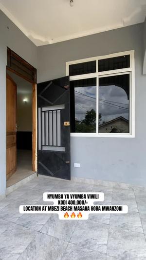 Nyumba ya vyumba viwili inapangishwa Goba Mwanzoni, Dar Es Salaam Nyumba ya vyumba viwili inapangishwa Goba Mwanzoni, Dar Es Salaam