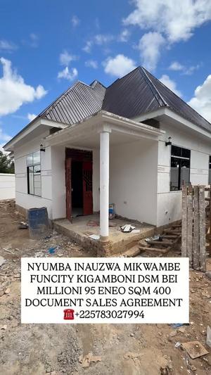 Nyumba inauzwa Mikwambe Funcity Kigamboni, Dar Es Salaam