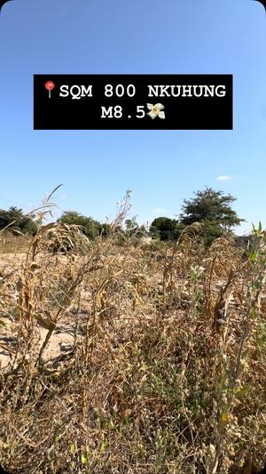 Kiwanja kinauzwa Nkuhungu Nguzo Mbili, Dodoma sqm 800 Kiwanja kinauzwa Nkuhungu Nguzo Mbili, Dodoma sqm 800