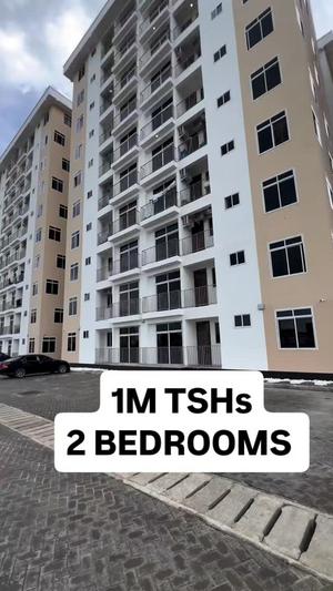 Apartment ya vyumba viwili inapangishwa Kawe Beach, Dar Es Salaam