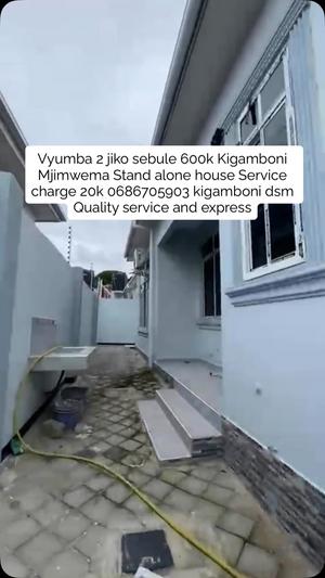 Nyumba ya vyumba viwili inapangishwa Mjimwema, Dar Es Salaam
