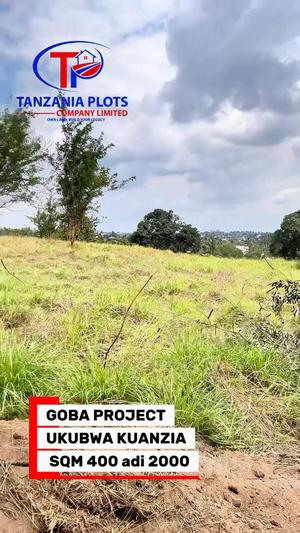 Residential Plots for Sale in Goba Center, Dar Es Salaam (400 sqm) Residential Plots for Sale in Goba Center, Dar Es Salaam (400 sqm)