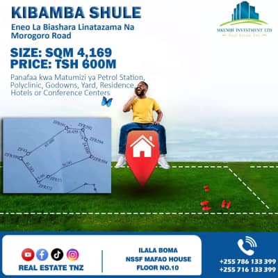 Kiwanja kinauzwa Kibamba, Dar Es Salaam Kiwanja kinauzwa Kibamba, Dar Es Salaam