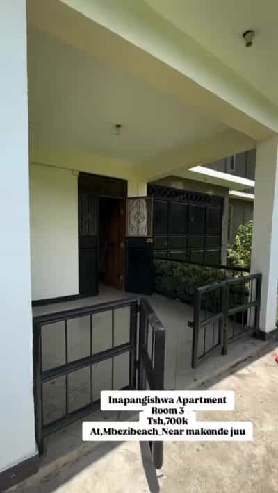 Apartment ya vyumba vitatu inapangishwa Mbezi Beach Makonde, Dar Es Salaam