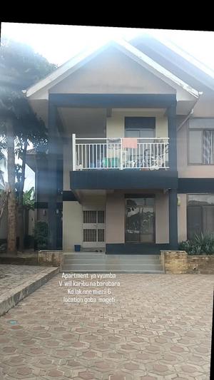 Nyumba/Apartment ya vyumba viwili inapangishwa Goba Muimbili Street, Dar Es Salaam