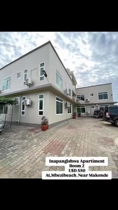 Apartment ya vyumba viwili inapangishwa Mbezi Beach Makonde, Dar Es Salaam