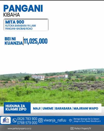 Viwanja vinauzwa Kibaha Pangani, Pwani