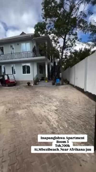 Apartment ya vyumba vitatu inapangishwa Mbezi Beach Afrikana, Dar Es Salaam