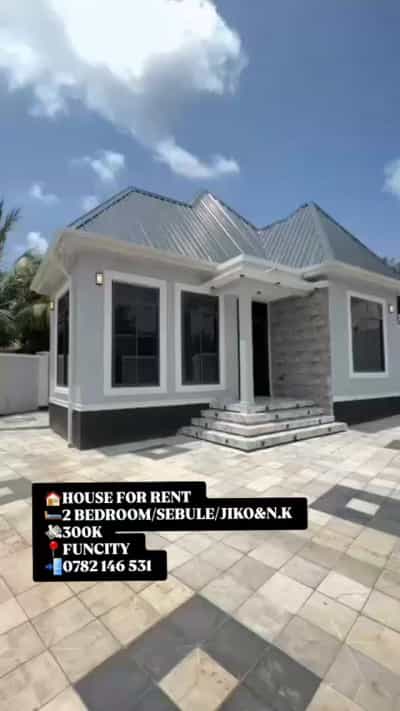 Nyumba ya vyumba viwili inapangishwa Kigamboni, Dar Es Salaam