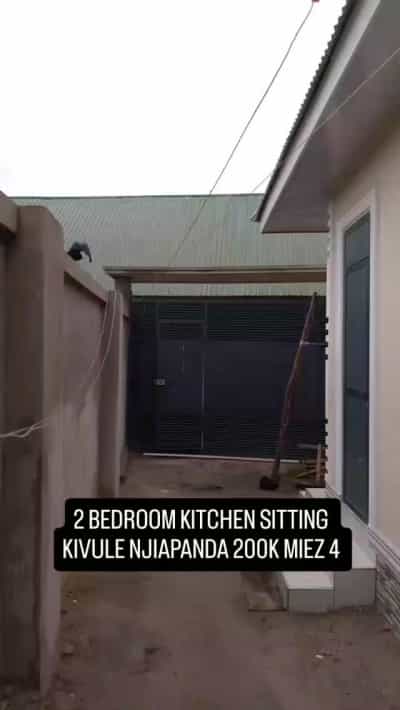 Apartment ya vyumba viwili inapangishwa Kivule Njiapanda, Dar Es Salaam