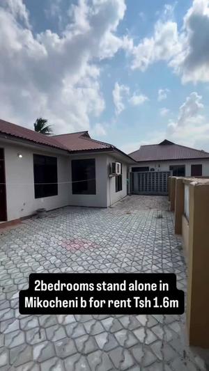 Nyumba ya vyumba viwili inapangishwa Mikocheni B, Dar Es Salaam Nyumba ya vyumba viwili inapangishwa Mikocheni B, Dar Es Salaam