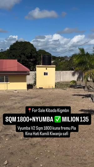 Nyumba ya vyumba viwili inauzwa Kigamboni, Dar Es Salaam