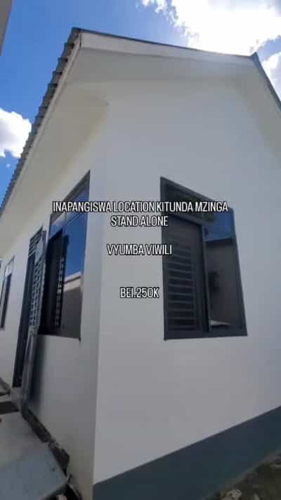 Nyumba ya vyumba viwili inapangishwa Kitunda Mzinga, Dar Es Salaam