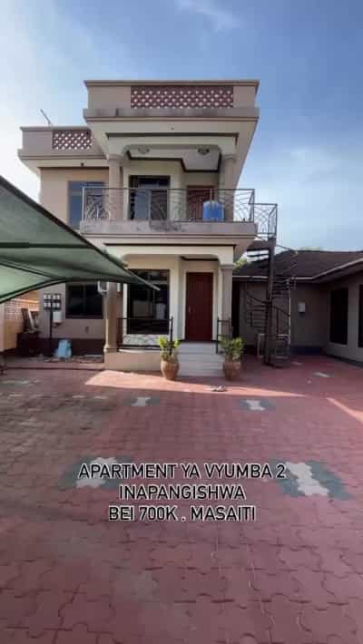Apartment ya vyumba viwili inapangishwa Tegeta Masaiti, Dar Es Salaam