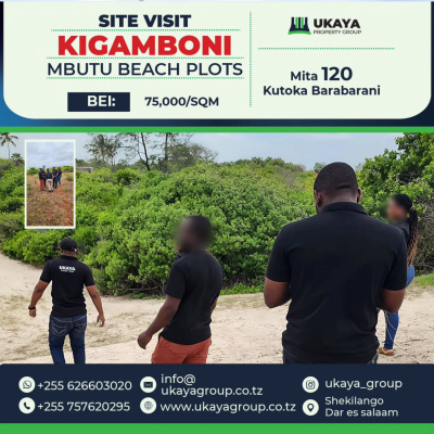 Plot for sale in Kigamboni, Dar Es Salaam