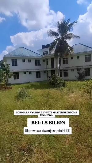 32 Bedrooms House for Sale in Mbezi Luguruni, Dar Es Salaam (5000 sqm) 32 Bedrooms House for Sale in Mbezi Luguruni, Dar Es Salaam (5000 sqm)