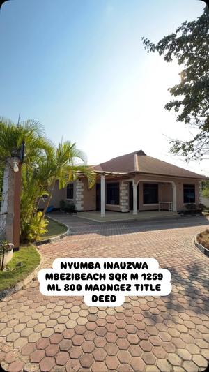 2 Bedrooms House for Sale in Mbezi Beach, Dar Es Salaam (1259 sqm) 2 Bedrooms House for Sale in Mbezi Beach, Dar Es Salaam (1259 sqm)