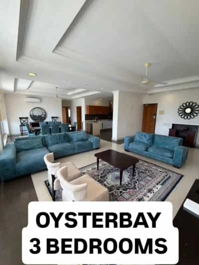 Apartment (Furnished) ya vyumba vitatu inapangishwa Oysterbay, Dar Es Salaam