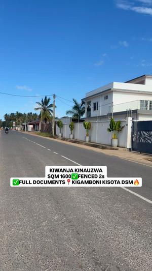 Kiwanja (Residential/Commercial) kinauzwa Kigamboni Kisarawe, Dar Es Salaam (1600 sqm) Kiwanja (Residential/Commercial) kinauzwa Kigamboni Kisarawe, Dar Es Salaam (1600 sqm)