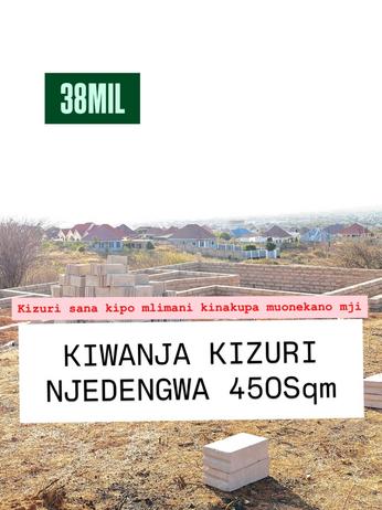 Plot for sale in Njedengwa, Dodoma sqm 450 Plot for sale in Njedengwa, Dodoma sqm 450