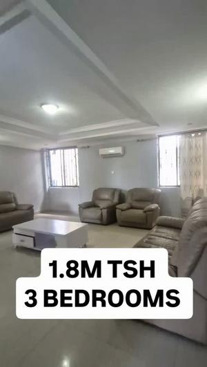 Nyumba (Furnished) ya vyumba vitatu inapangishwa Mikocheni, Dar Es Salaam