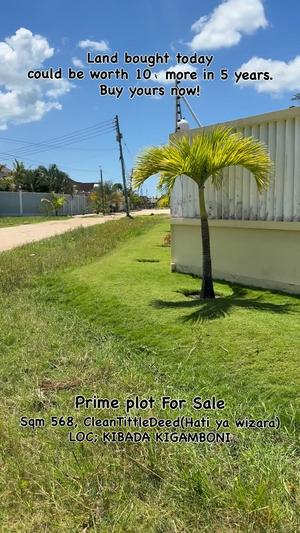 Residential Plot for Sale in Kibada Kigamboni, Dar Es Salaam (568 sqm) Residential Plot for Sale in Kibada Kigamboni, Dar Es Salaam (568 sqm)