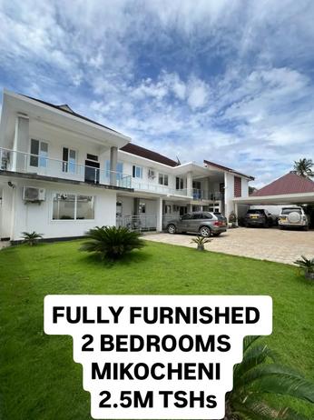 Apartment (Furnished) ya vyumba viwili inapangishwa Mikocheni, Dar Es Salaam