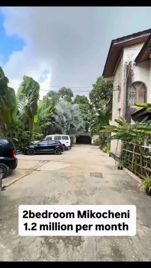 Apartment ya vyumba viwili inapangishwa Mikocheni, Dar Es Salaam