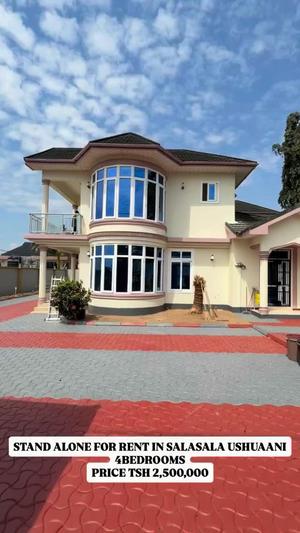Nyumba ya vyumba vinne inapangishwa Salasala, Dar Es Salaam