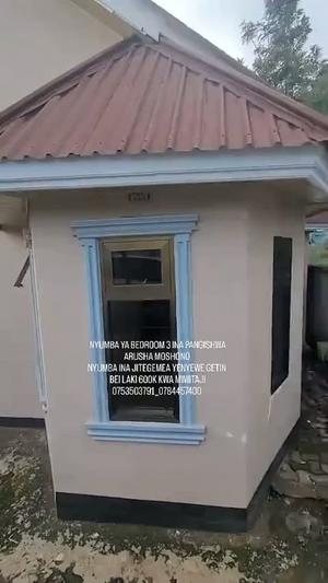 Nyumba ya vyumba vitatu inapangishwa Arusha Moshono