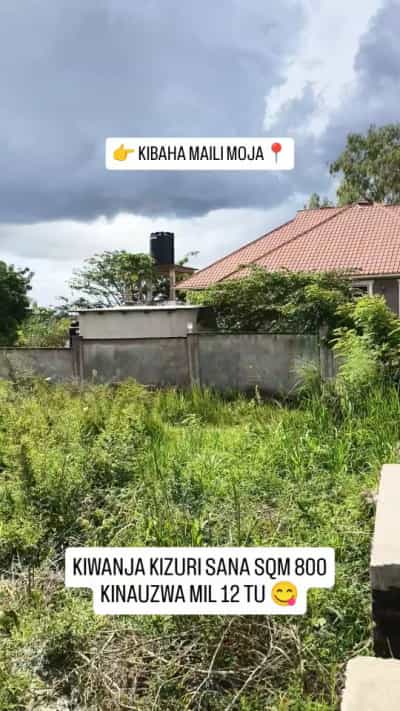 Kiwanja kinauzwa Kibaha Mjini - Maili Moja, Pwani (800 sqm)