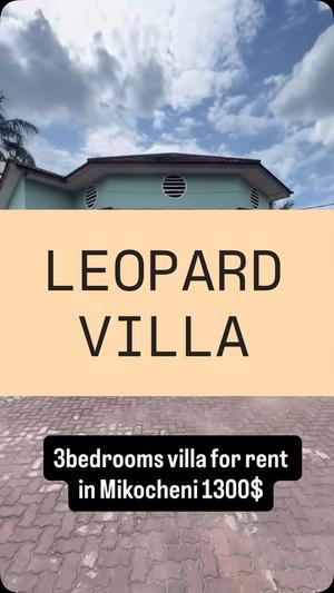 Villa ya vyumba vitatu inapangishwa Mikocheni, Dar Es Salaam Villa ya vyumba vitatu inapangishwa Mikocheni, Dar Es Salaam
