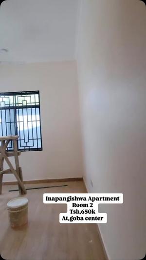 Apartment ya vyumba viwili inapangishwa Goba Center, Dar Es Salaam