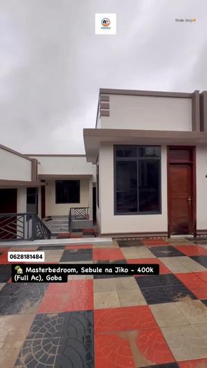 Nyumba/Apartment ya chumba kimoja inapangishwa Goba, Dar Es Salaam