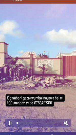 Nyumba inauzwa Kigamboni Geza, Dar Es Salaam